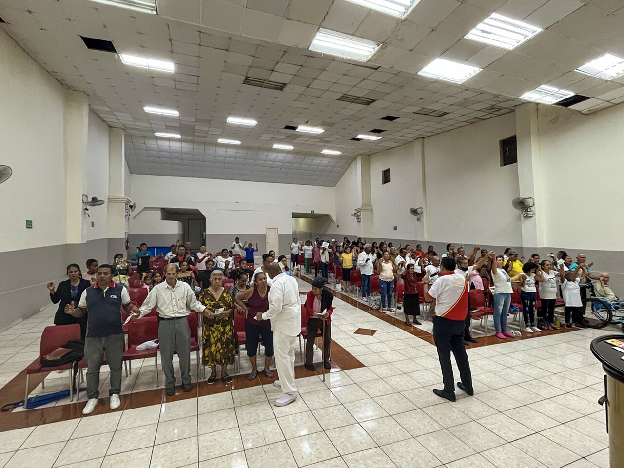 Caravana del Rescate en la Iglesia de Santo Domingo 2